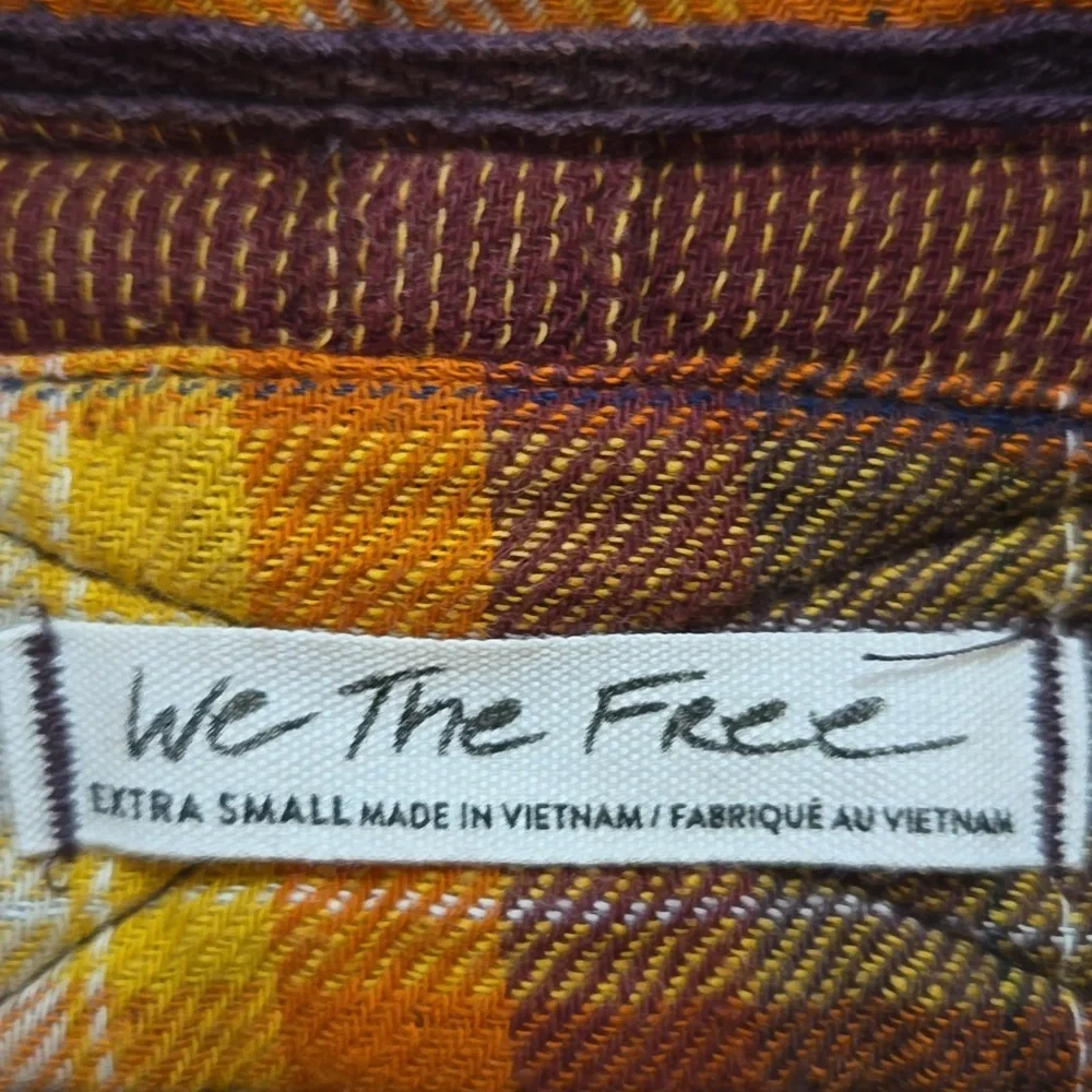 Free People We The‎ Free Kyoto Oversized Double Cloth Swing Flannel XS